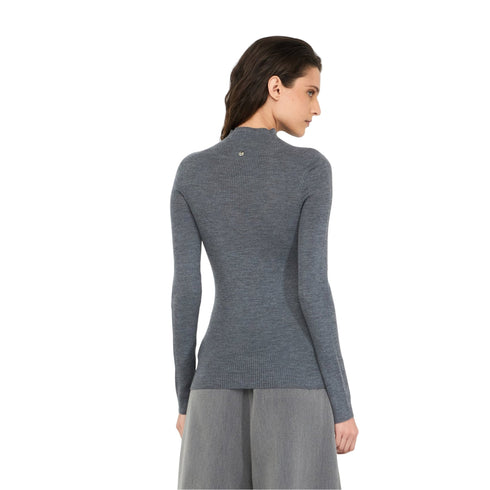 Liu Jo Maglia Maglia Donna con perle applicate a costine S - Francavilla Moda